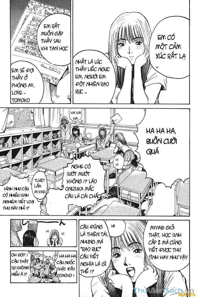 Truyện Tranh Thầy Giáo Vĩ Đại Onizuka - Gto trang 3