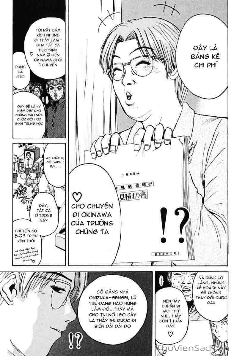 Truyện Tranh Thầy Giáo Vĩ Đại Onizuka - Gto trang 3