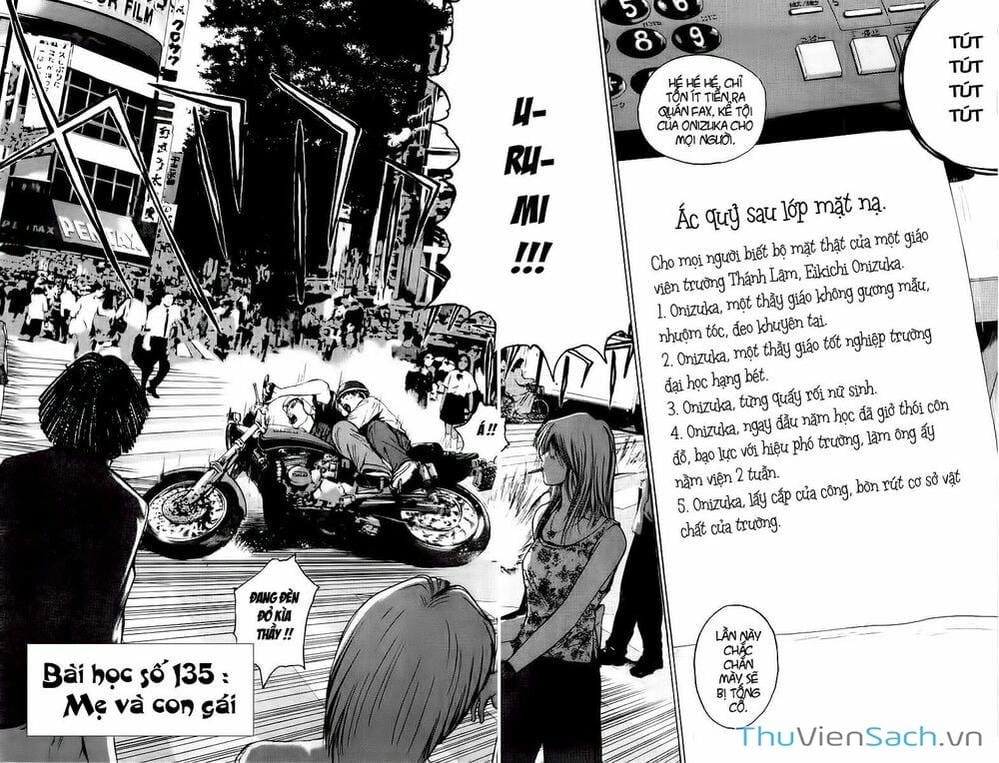 Truyện Tranh Thầy Giáo Vĩ Đại Onizuka - Gto trang 3