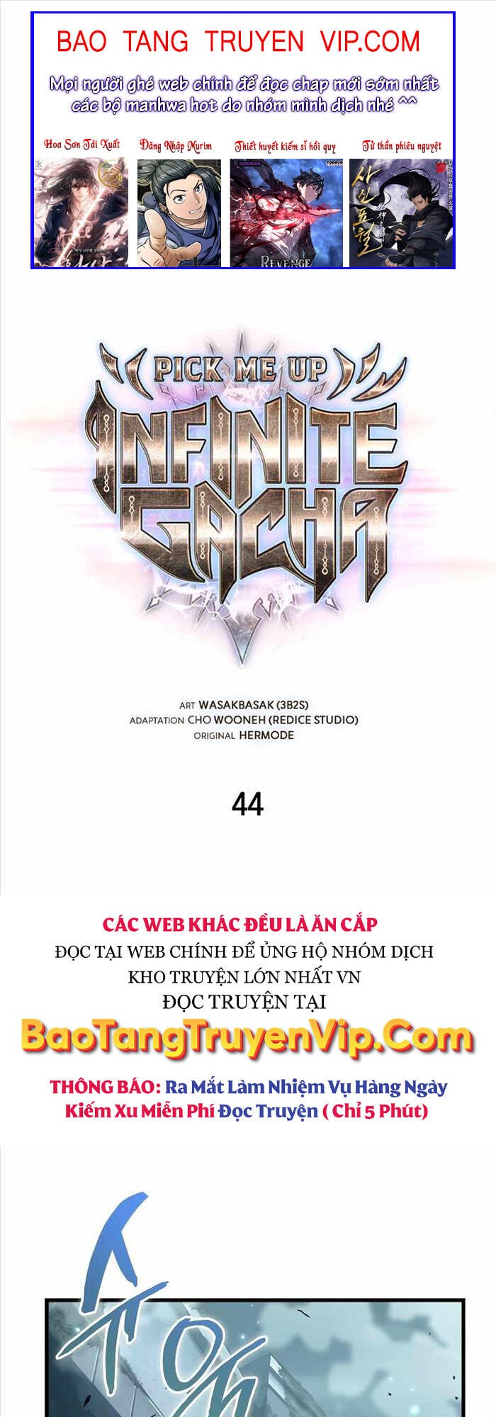 Truyện Tranh Gacha Vô Hạn - Pick Me Up! Infinite Gacha trang 8