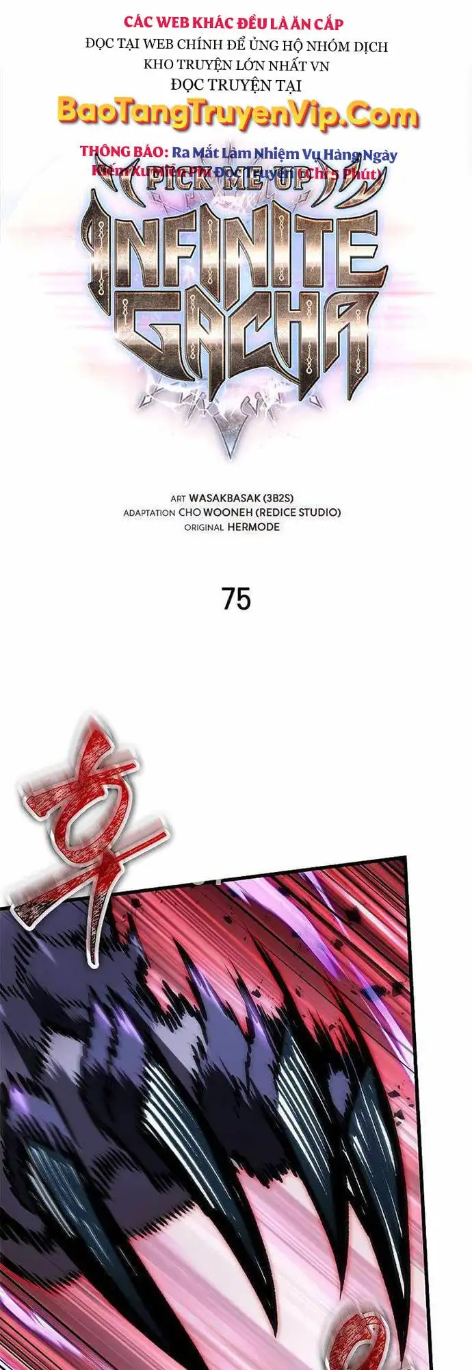 Truyện Tranh Gacha Vô Hạn - Pick Me Up! Infinite Gacha trang 8