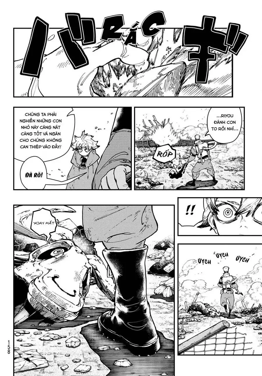 Truyện Tranh Quái Thú Rác Rưởi - Gachi Akuta trang 4