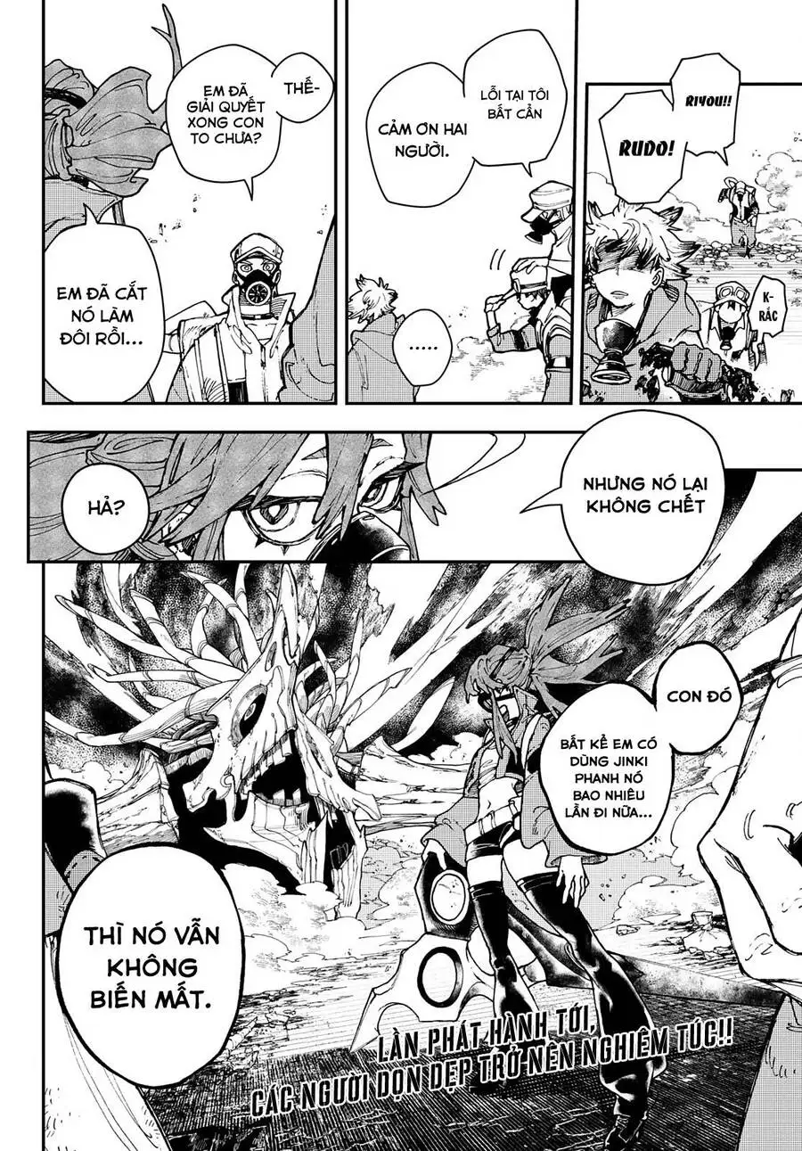 Truyện Tranh Quái Thú Rác Rưởi - Gachi Akuta trang 4