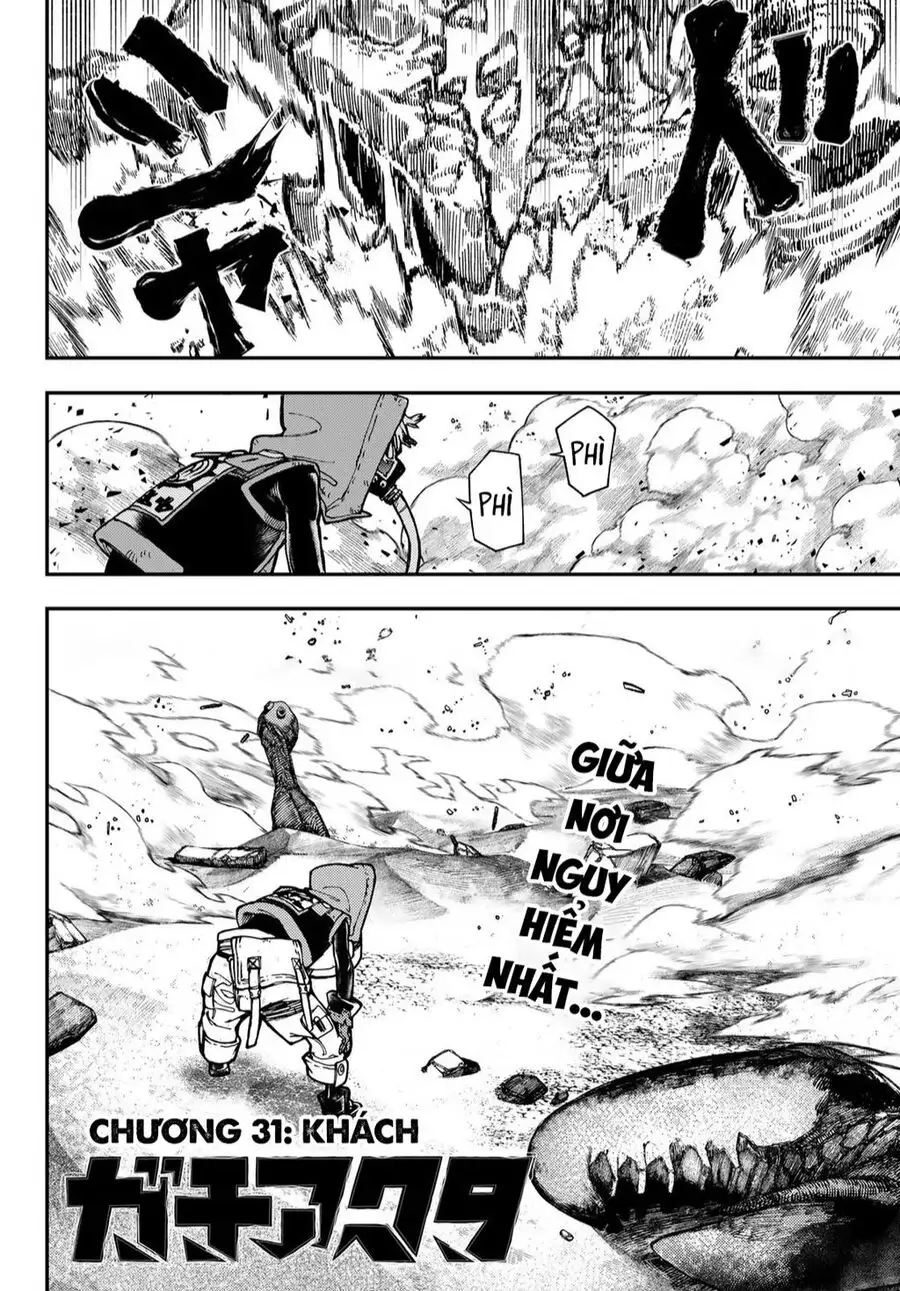 Truyện Tranh Quái Thú Rác Rưởi - Gachi Akuta trang 4