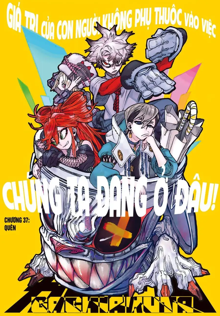 Truyện Tranh Quái Thú Rác Rưởi - Gachi Akuta trang 4