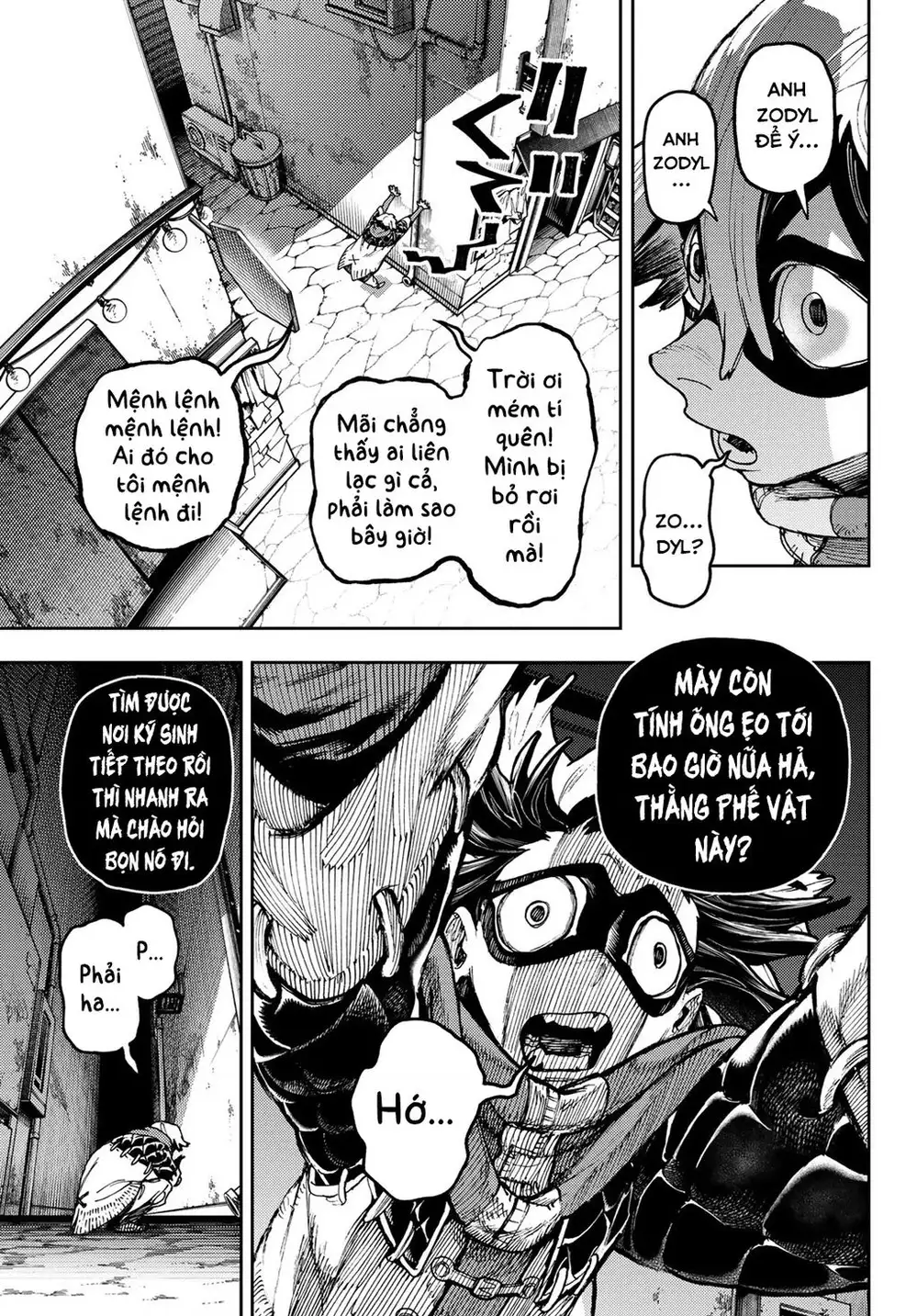 Truyện Tranh Quái Thú Rác Rưởi - Gachi Akuta trang 4