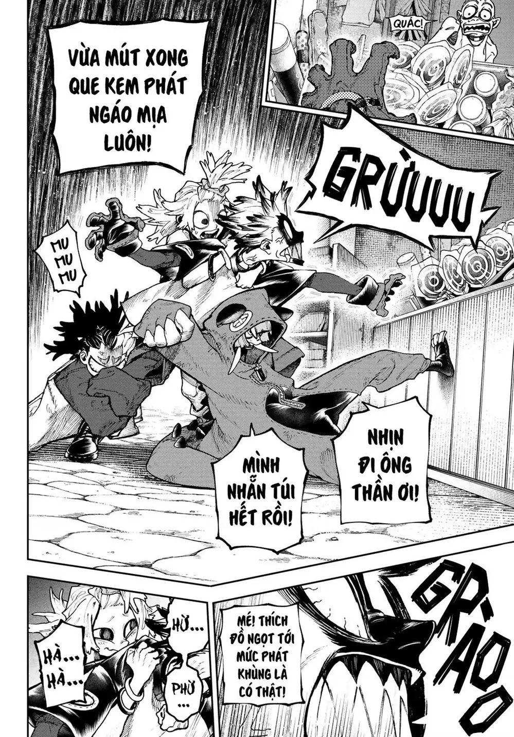Truyện Tranh Quái Thú Rác Rưởi - Gachi Akuta trang 4
