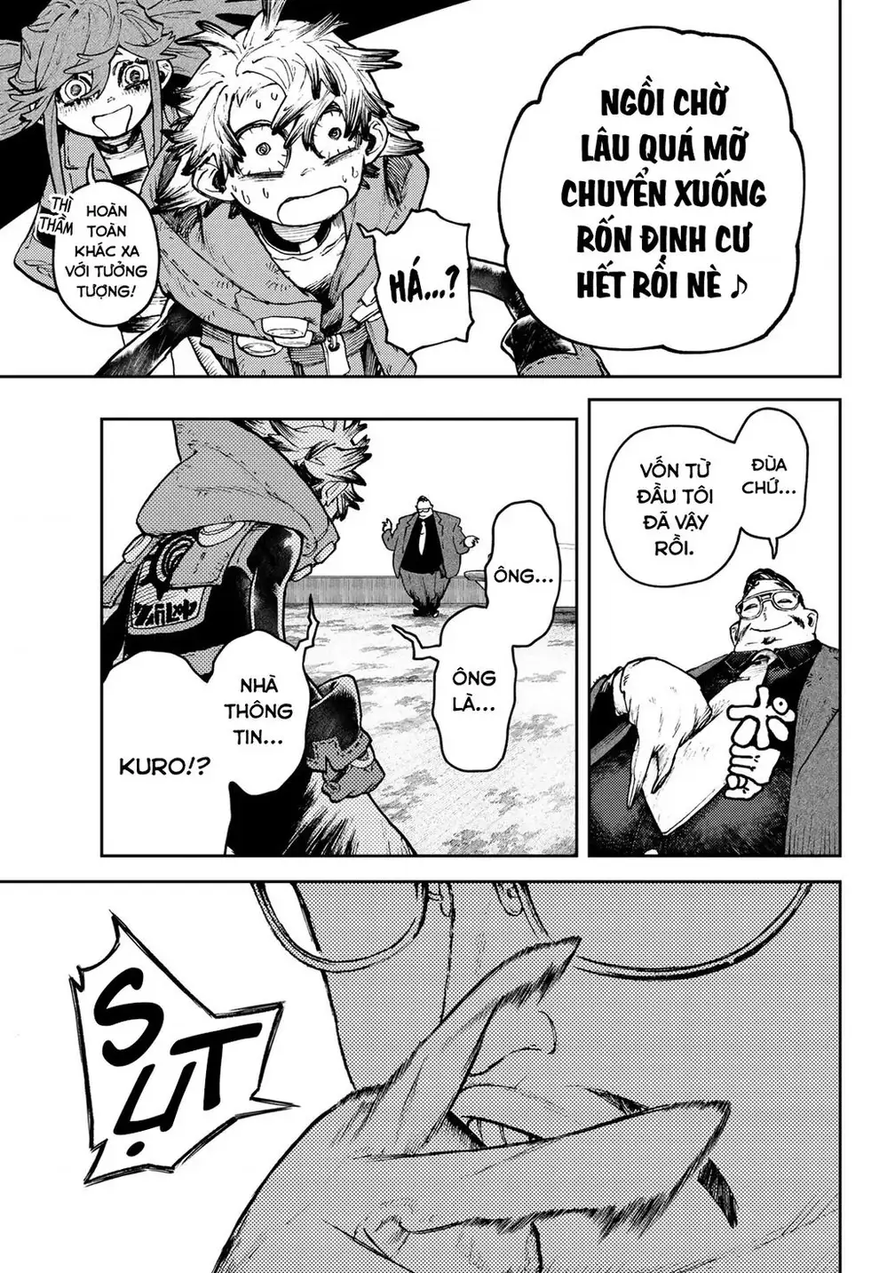 Truyện Tranh Quái Thú Rác Rưởi - Gachi Akuta trang 4