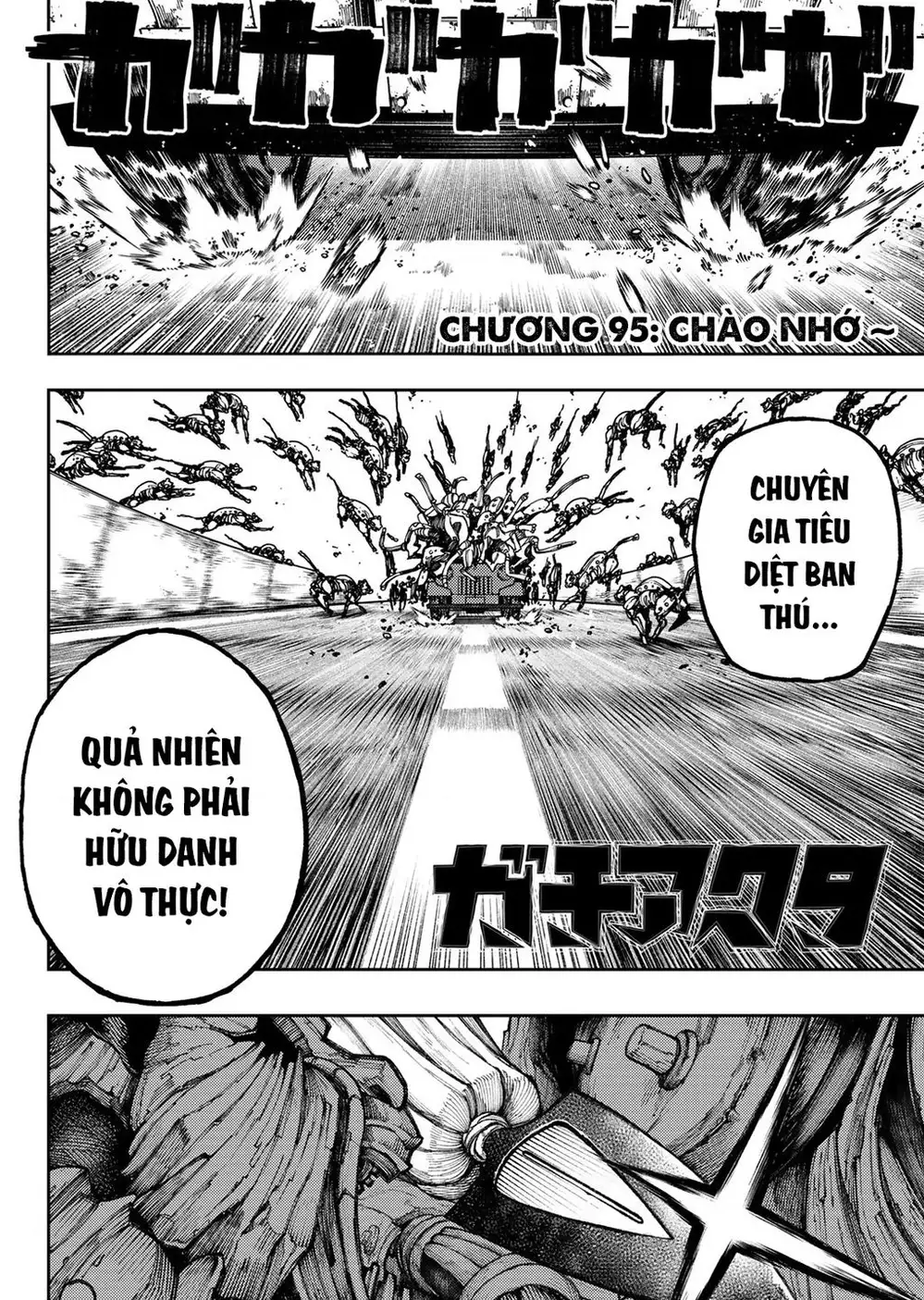 Truyện Tranh Quái Thú Rác Rưởi - Gachi Akuta trang 4