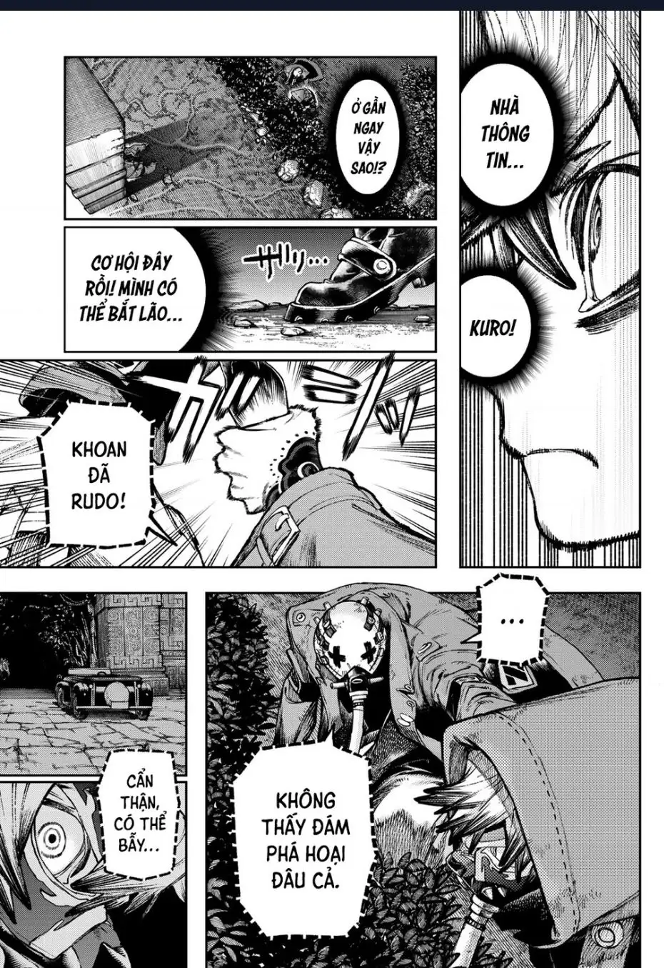 Truyện Tranh Quái Thú Rác Rưởi - Gachi Akuta trang 4