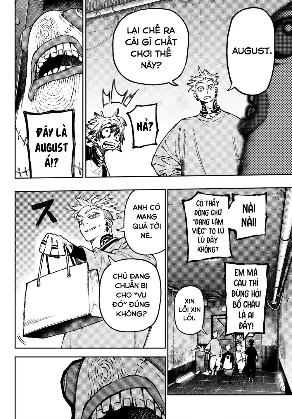 Truyện Tranh Quái Thú Rác Rưởi - Gachi Akuta trang 4