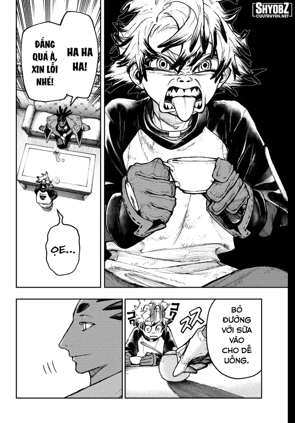 Truyện Tranh Quái Thú Rác Rưởi - Gachi Akuta trang 4