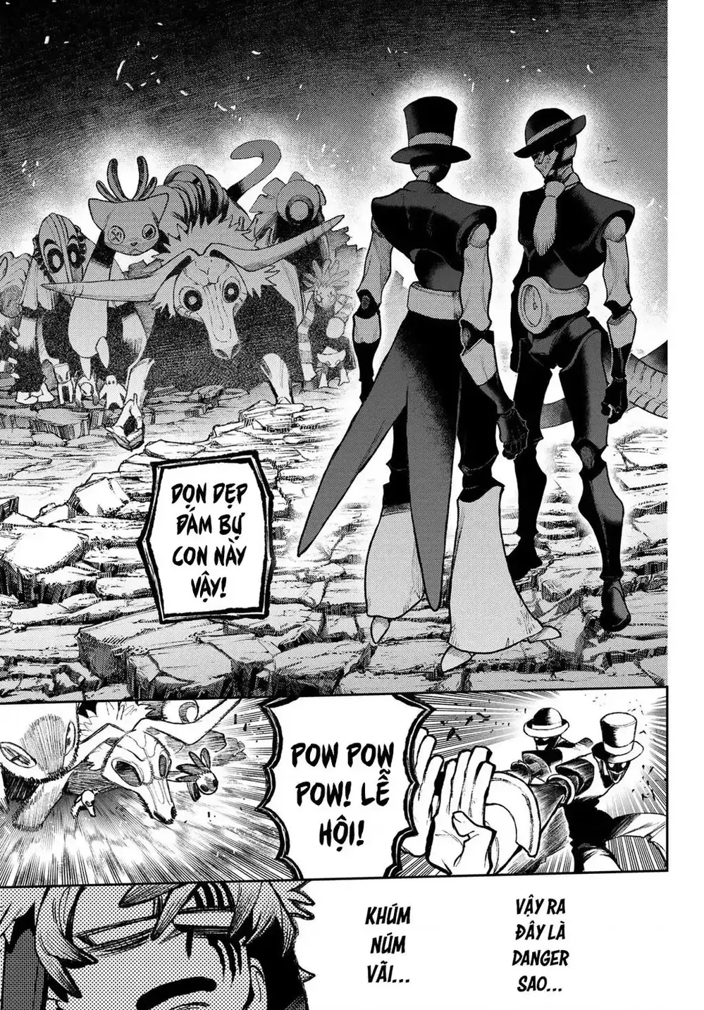 Truyện Tranh Quái Thú Rác Rưởi - Gachi Akuta trang 4