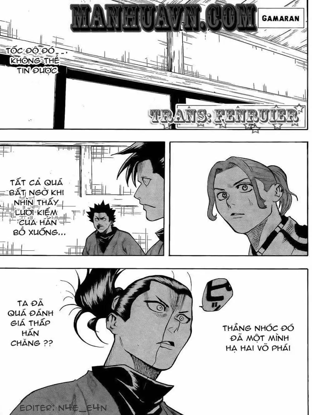Truyện Tranh Ngã Gian Loạn - Gamaran trang 5