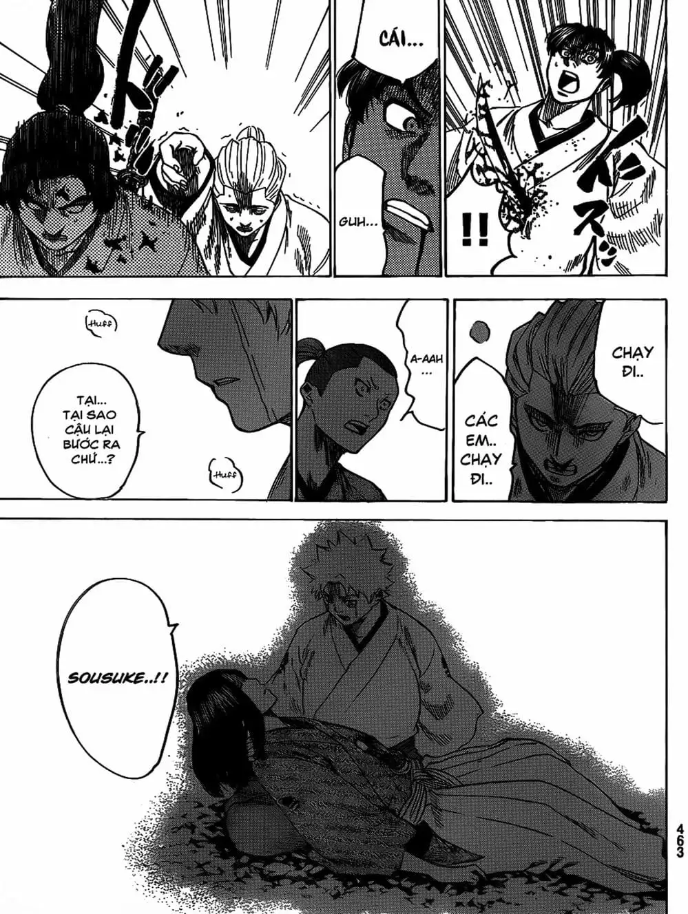 Truyện Tranh Ngã Gian Loạn - Gamaran trang 5