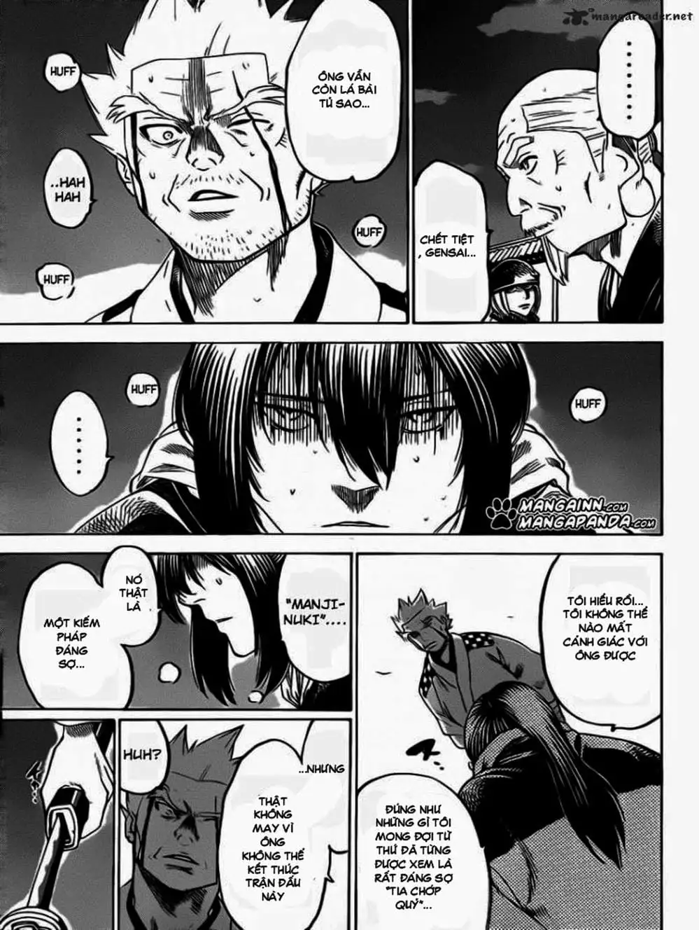 Truyện Tranh Ngã Gian Loạn - Gamaran trang 5