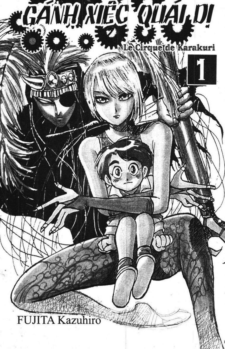 Truyện Tranh Gánh Xiếc Quái Dị - Karakuri Circus trang 5