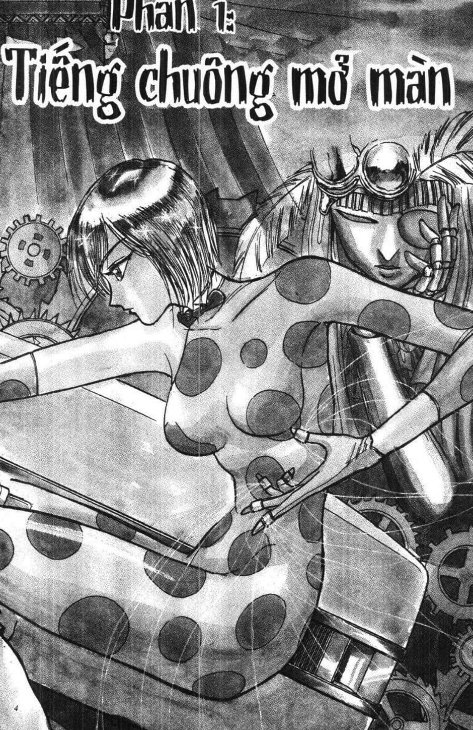 Truyện Tranh Gánh Xiếc Quái Dị - Karakuri Circus trang 5