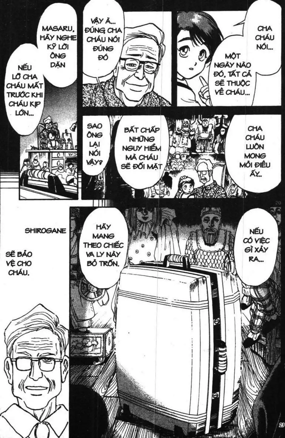 Truyện Tranh Gánh Xiếc Quái Dị - Karakuri Circus trang 5