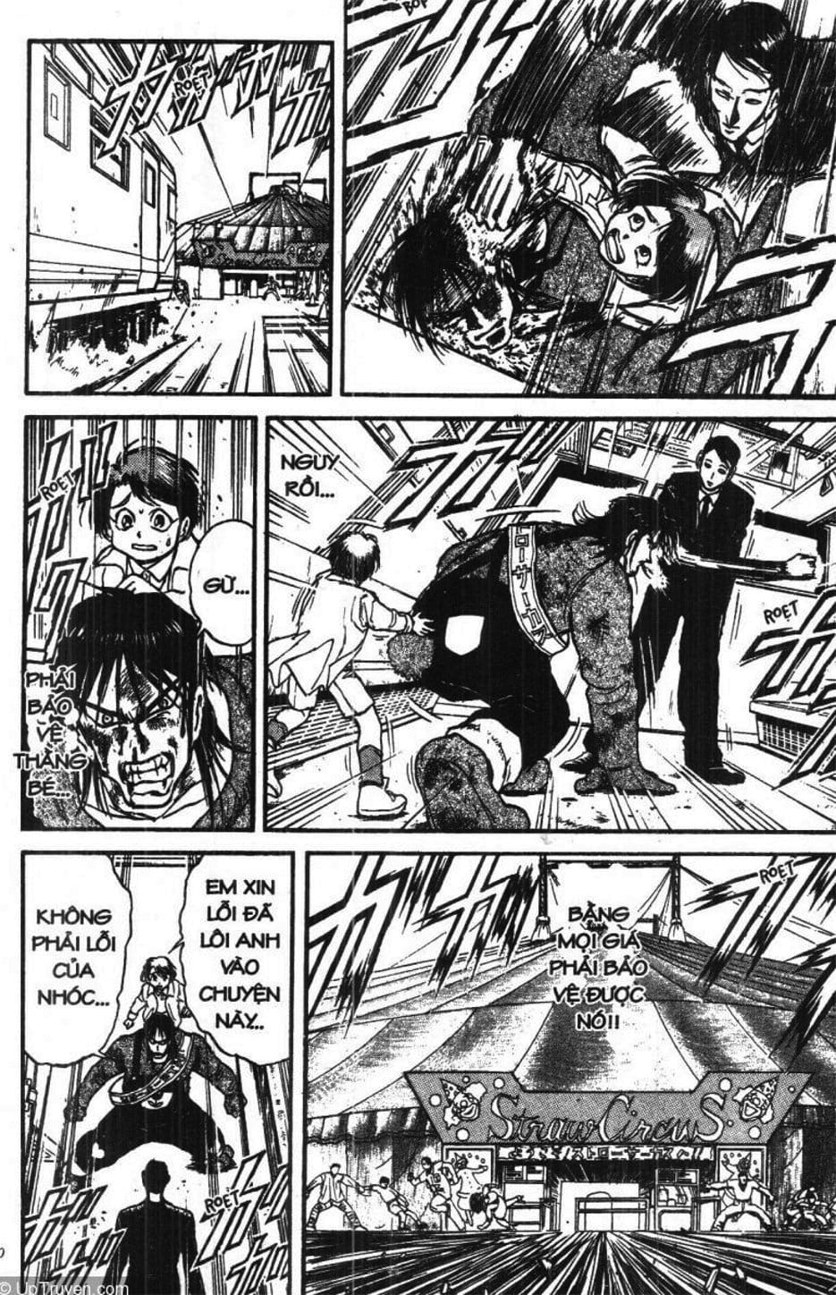 Truyện Tranh Gánh Xiếc Quái Dị - Karakuri Circus trang 5