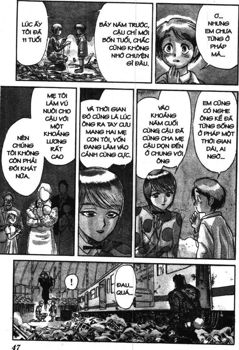 Truyện Tranh Gánh Xiếc Quái Dị - Karakuri Circus trang 5