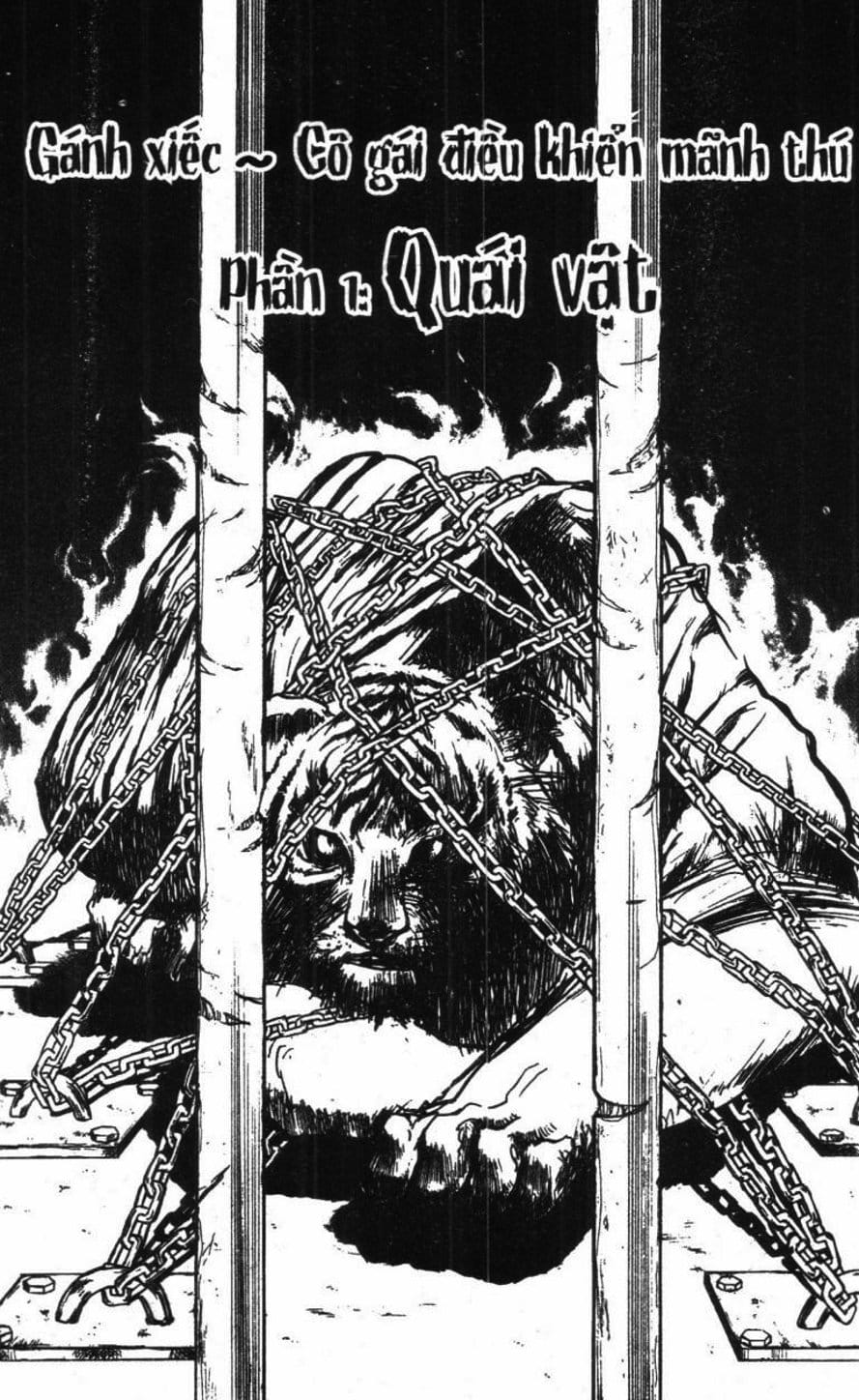 Truyện Tranh Gánh Xiếc Quái Dị - Karakuri Circus trang 5