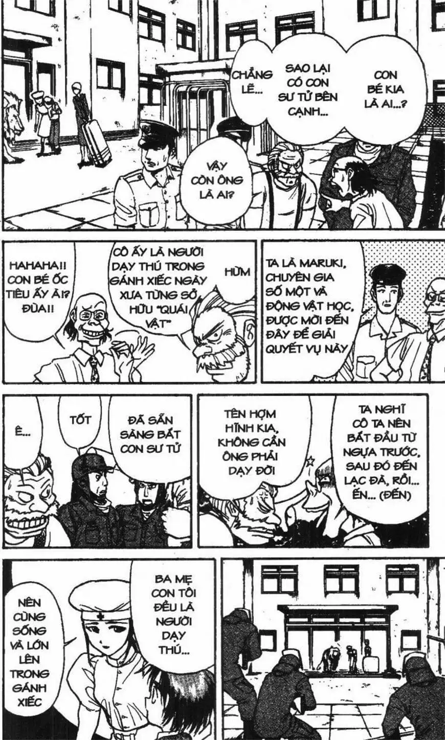 Truyện Tranh Gánh Xiếc Quái Dị - Karakuri Circus trang 5