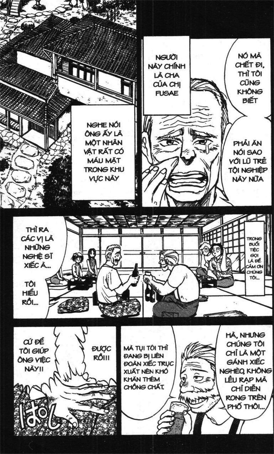 Truyện Tranh Gánh Xiếc Quái Dị - Karakuri Circus trang 5