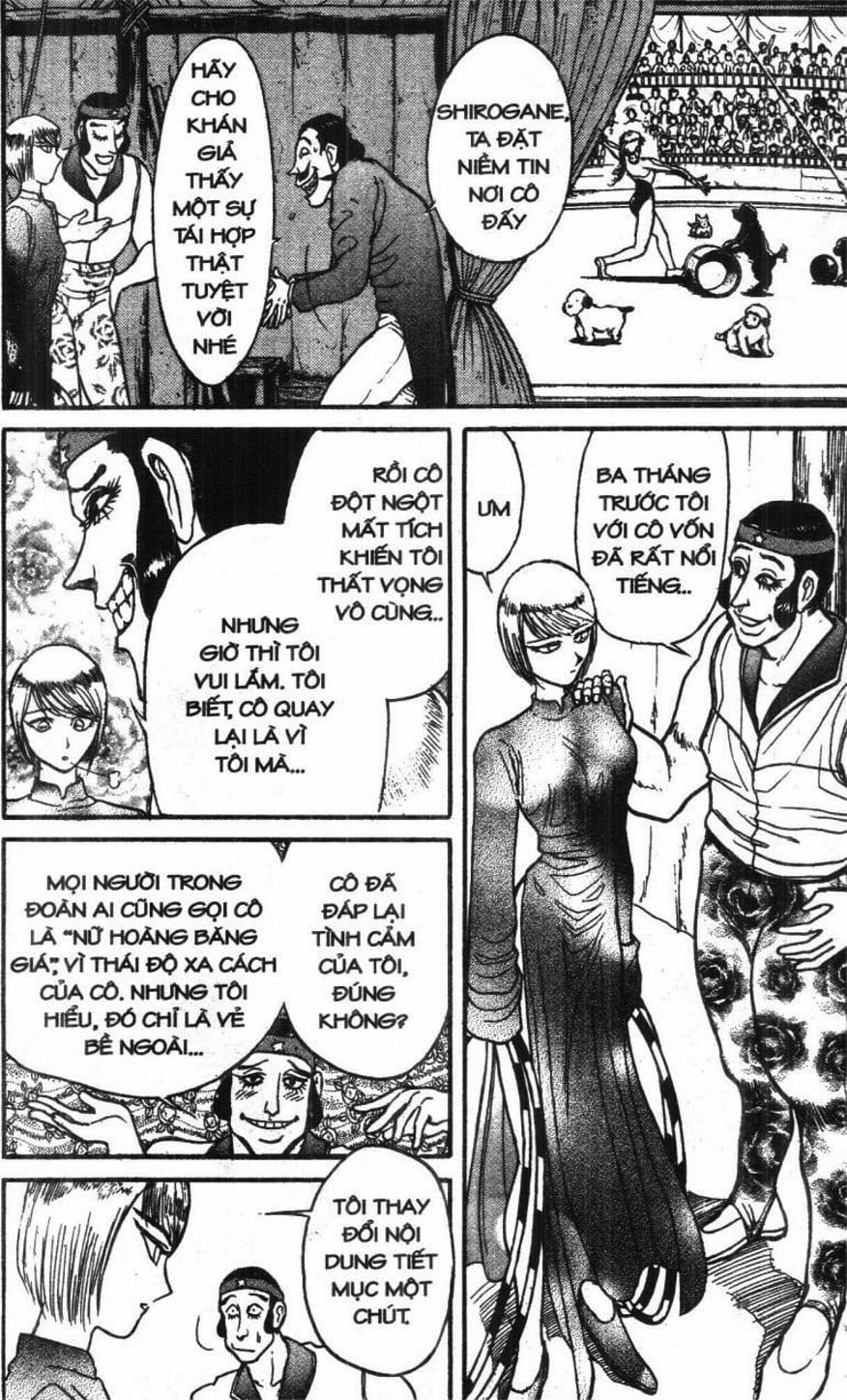 Truyện Tranh Gánh Xiếc Quái Dị - Karakuri Circus trang 5
