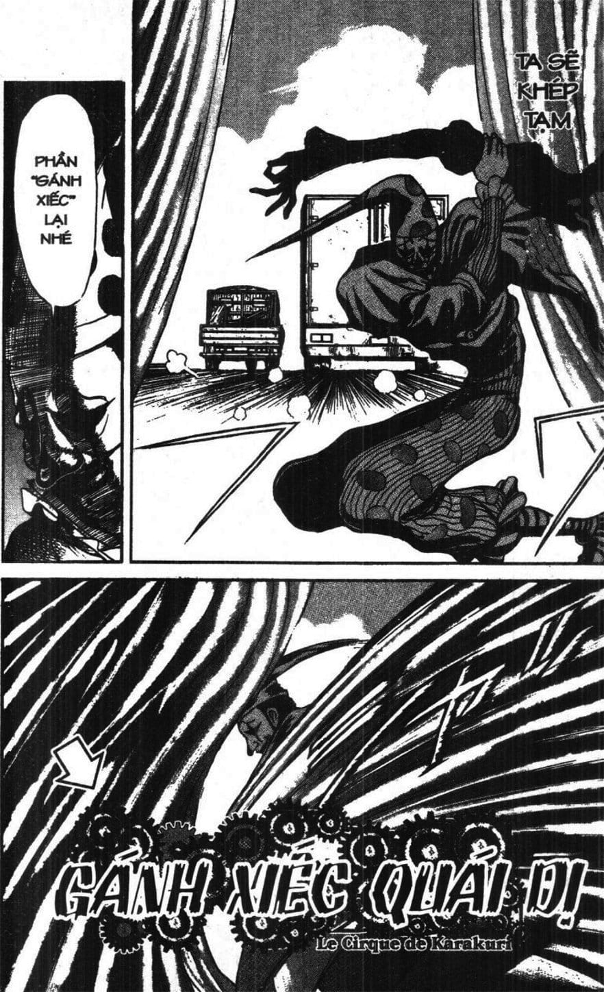Truyện Tranh Gánh Xiếc Quái Dị - Karakuri Circus trang 5