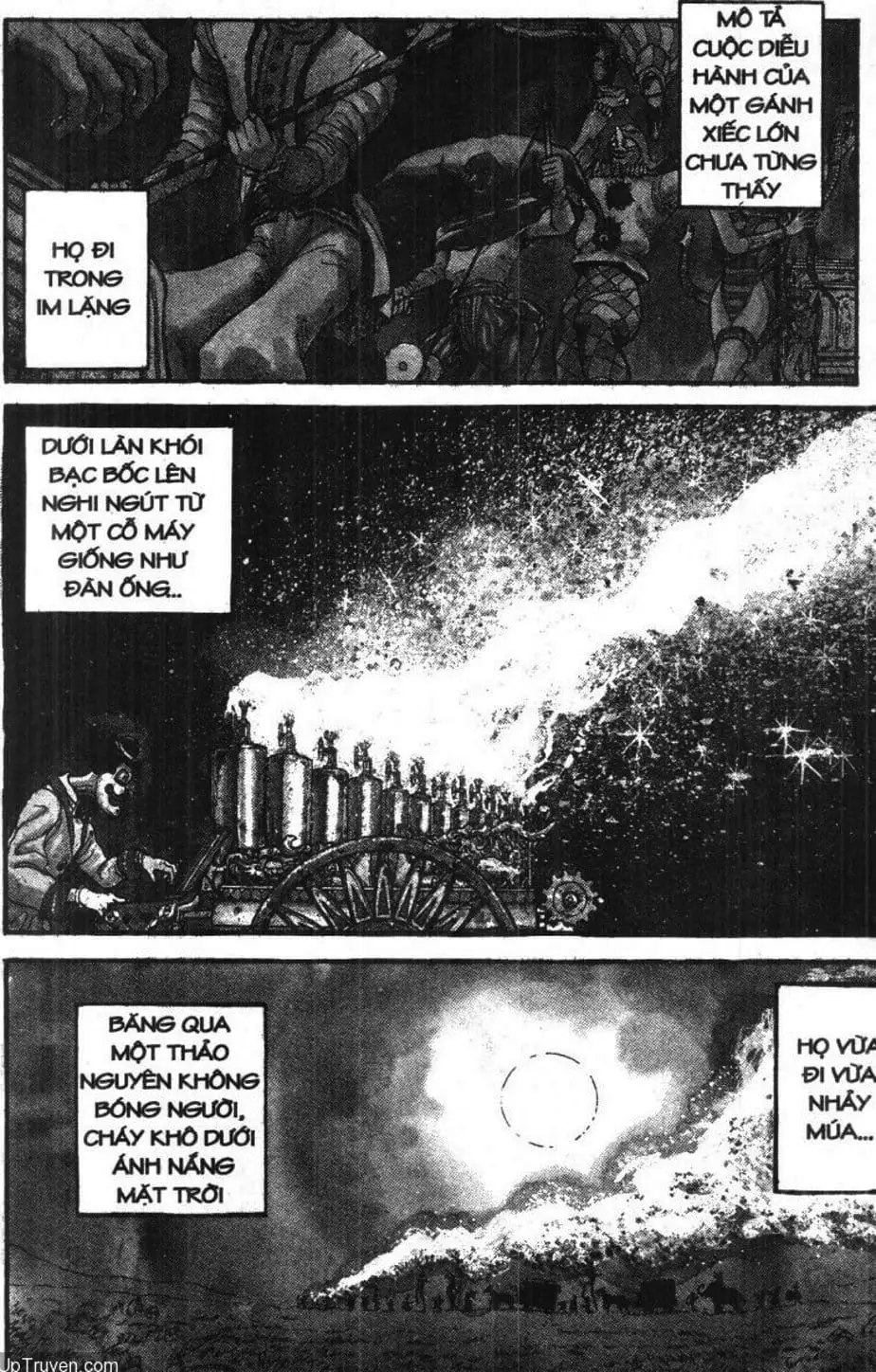 Truyện Tranh Gánh Xiếc Quái Dị - Karakuri Circus trang 5