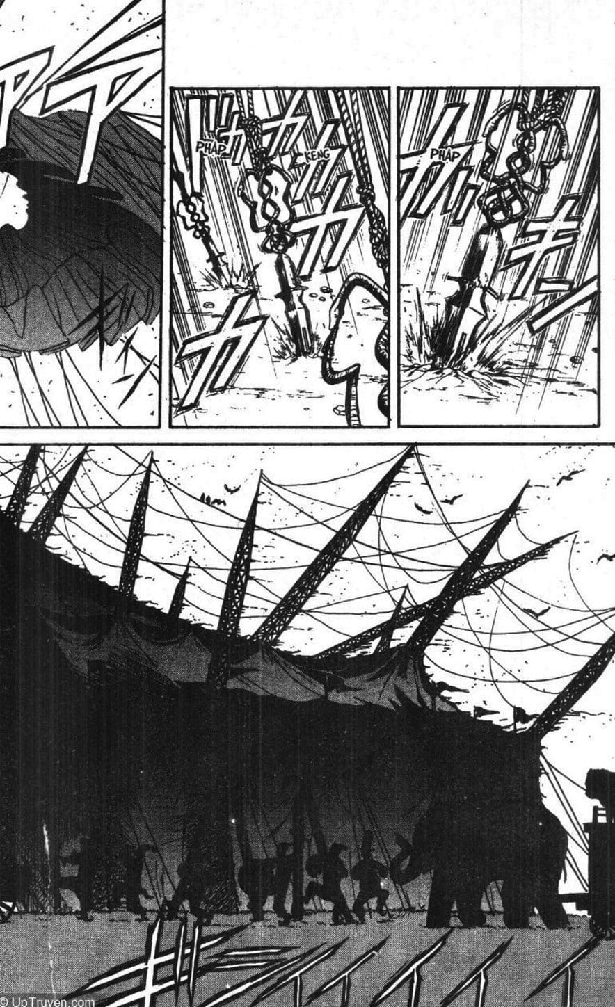 Truyện Tranh Gánh Xiếc Quái Dị - Karakuri Circus trang 5