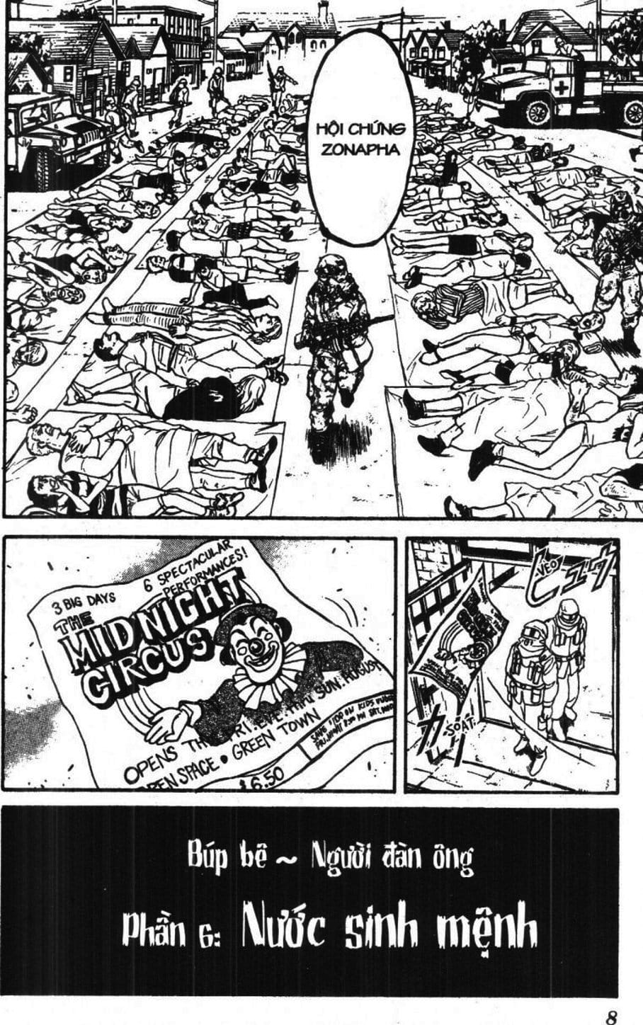 Truyện Tranh Gánh Xiếc Quái Dị - Karakuri Circus trang 5