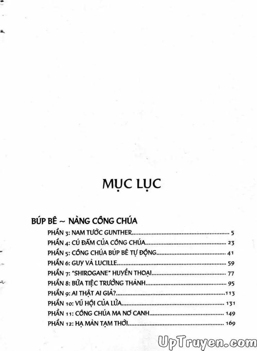 Truyện Tranh Gánh Xiếc Quái Dị - Karakuri Circus trang 5