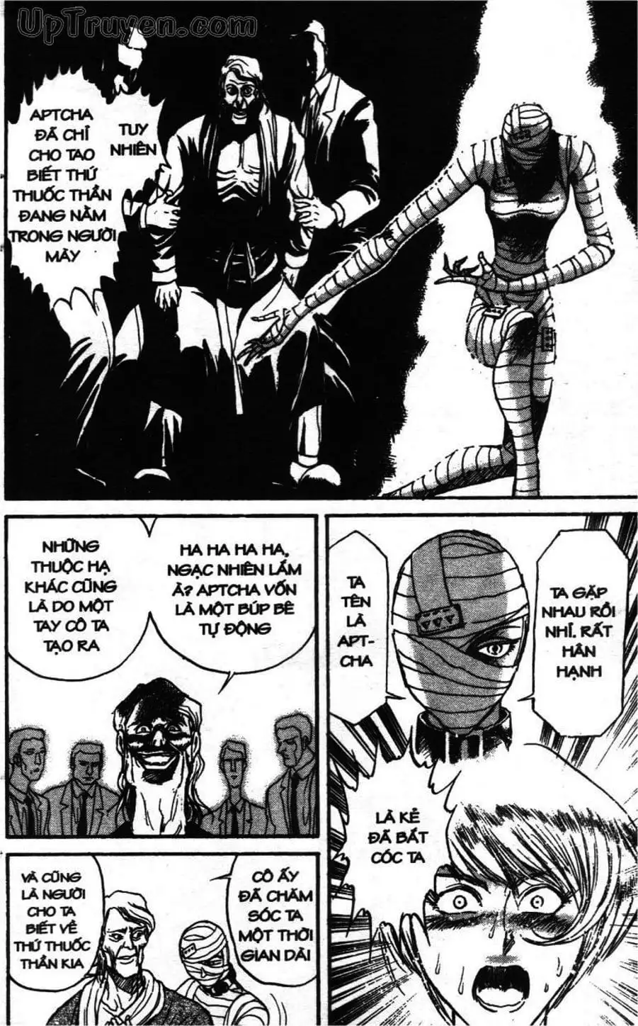 Truyện Tranh Gánh Xiếc Quái Dị - Karakuri Circus trang 5