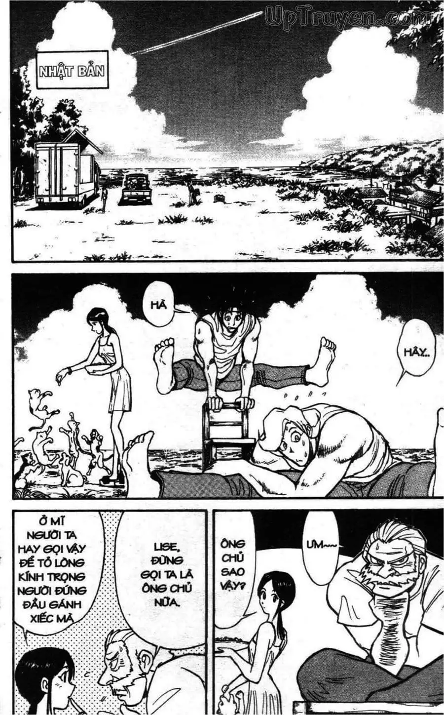 Truyện Tranh Gánh Xiếc Quái Dị - Karakuri Circus trang 5