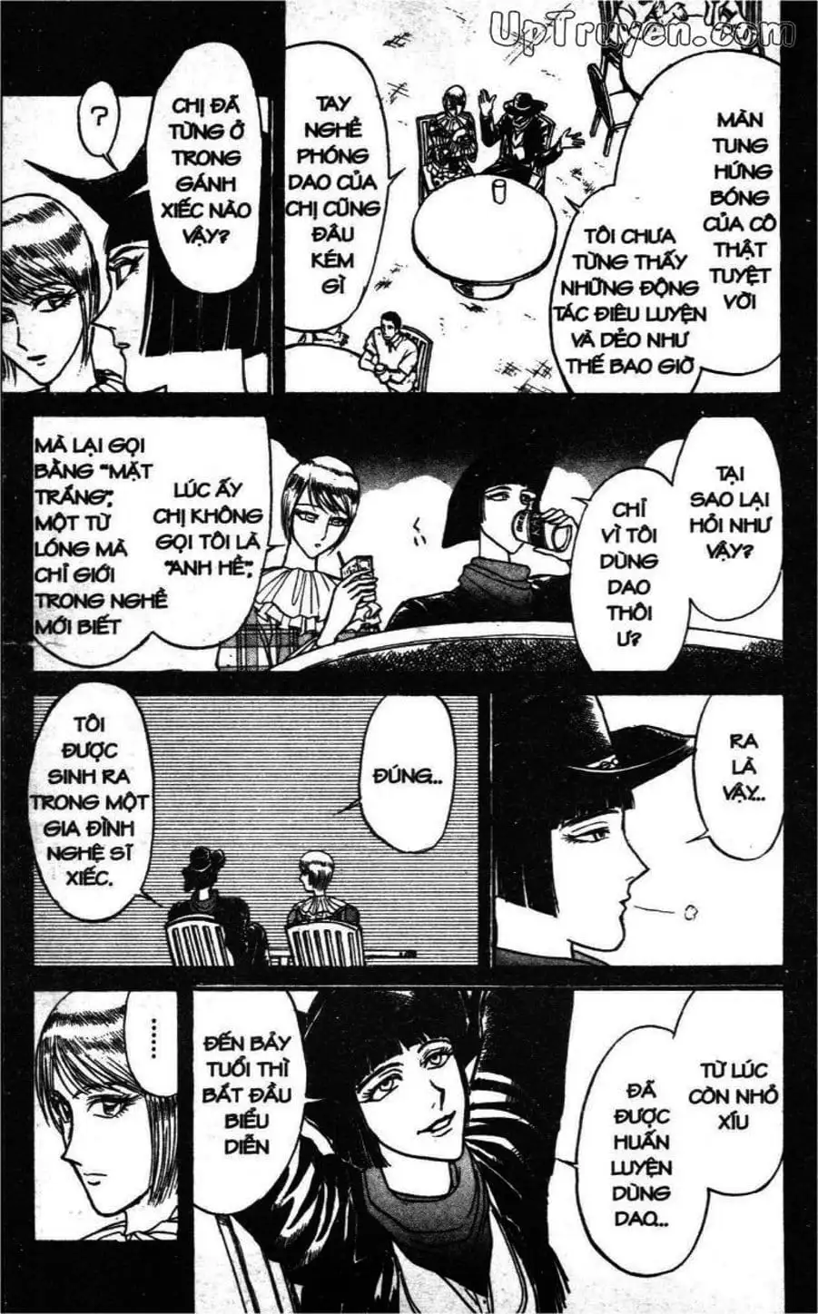 Truyện Tranh Gánh Xiếc Quái Dị - Karakuri Circus trang 5