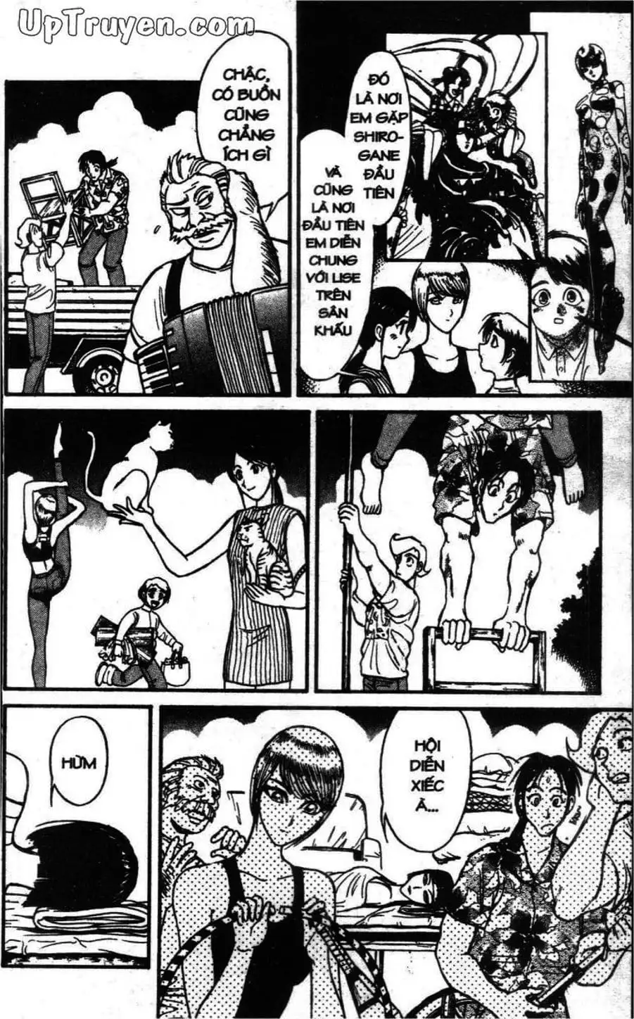 Truyện Tranh Gánh Xiếc Quái Dị - Karakuri Circus trang 5