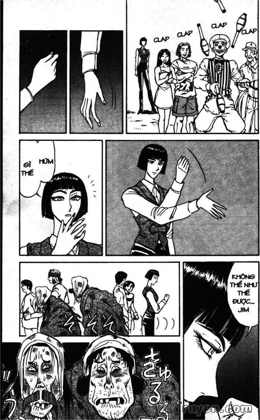 Truyện Tranh Gánh Xiếc Quái Dị - Karakuri Circus trang 5