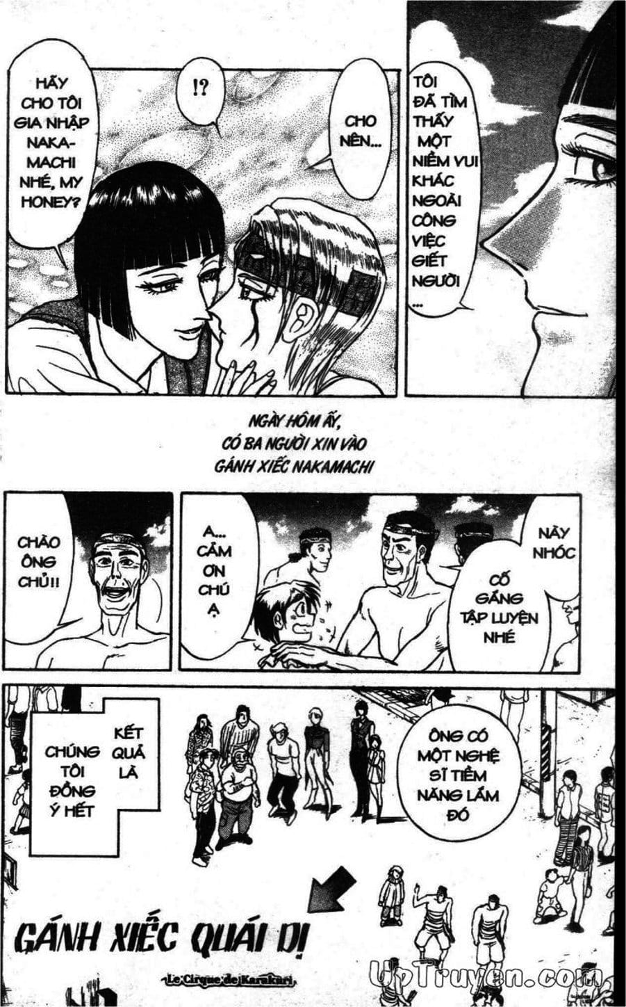 Truyện Tranh Gánh Xiếc Quái Dị - Karakuri Circus trang 5