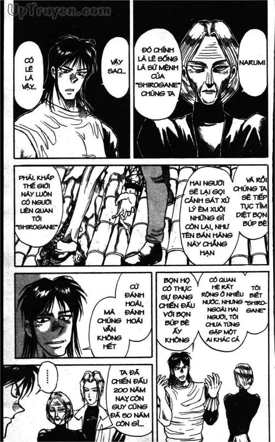 Truyện Tranh Gánh Xiếc Quái Dị - Karakuri Circus trang 5