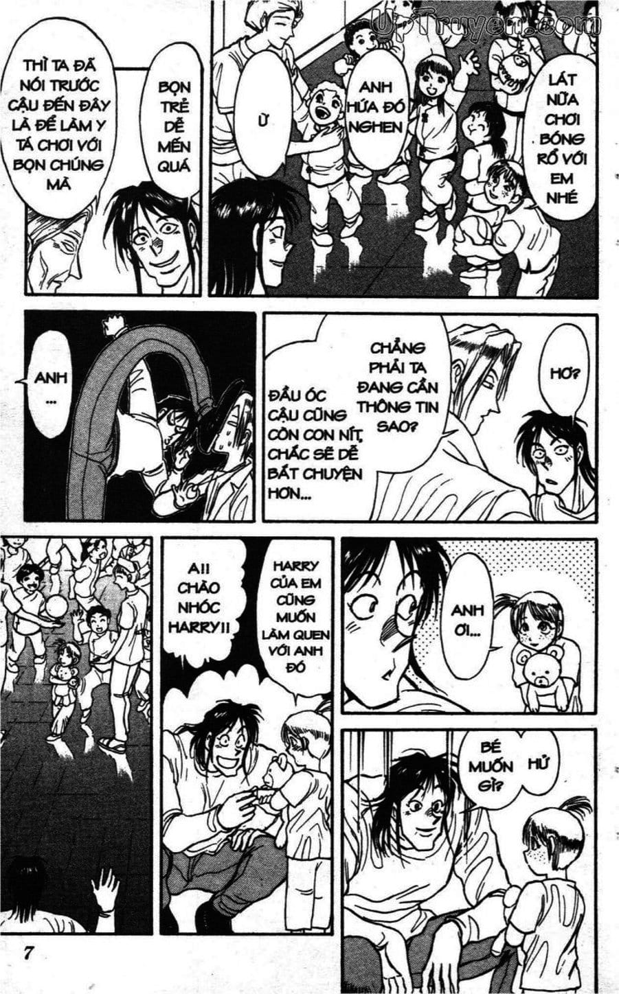 Truyện Tranh Gánh Xiếc Quái Dị - Karakuri Circus trang 5