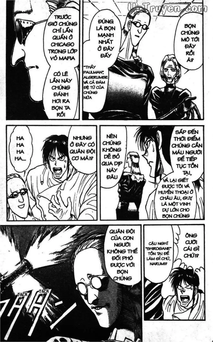 Truyện Tranh Gánh Xiếc Quái Dị - Karakuri Circus trang 5