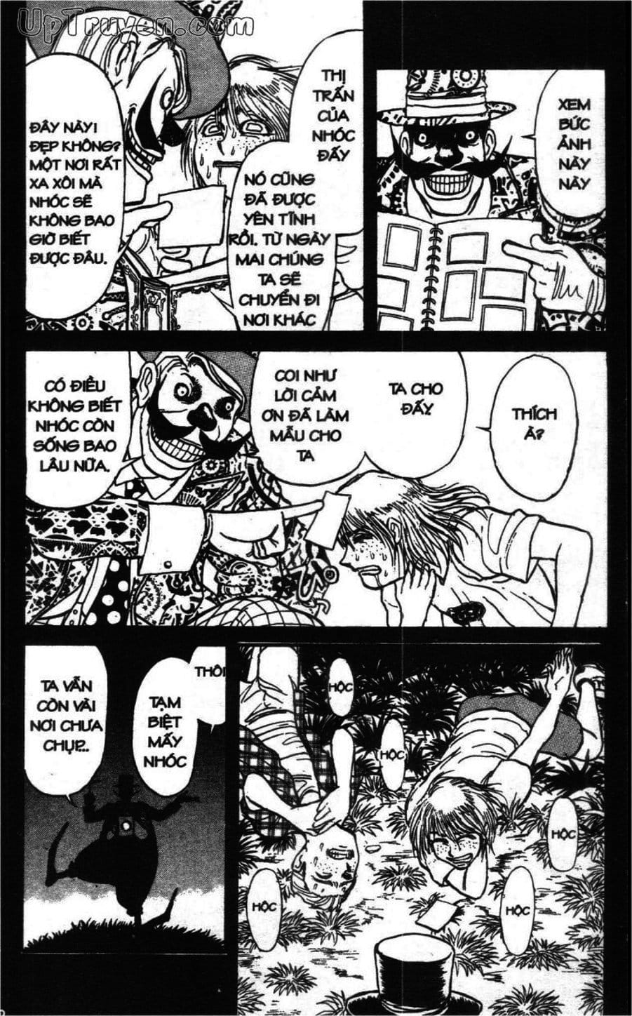 Truyện Tranh Gánh Xiếc Quái Dị - Karakuri Circus trang 5