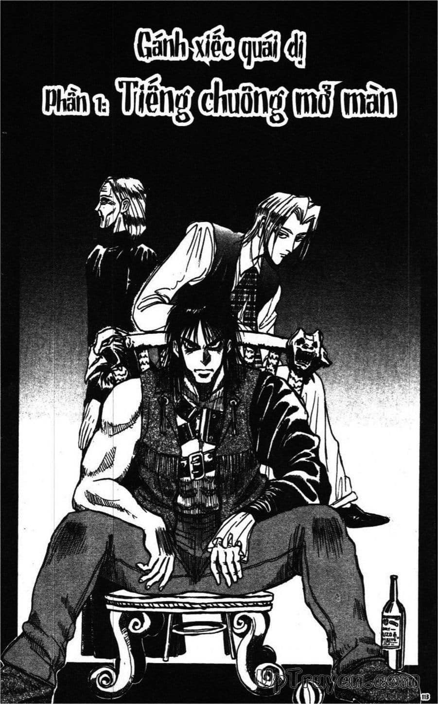 Truyện Tranh Gánh Xiếc Quái Dị - Karakuri Circus trang 5