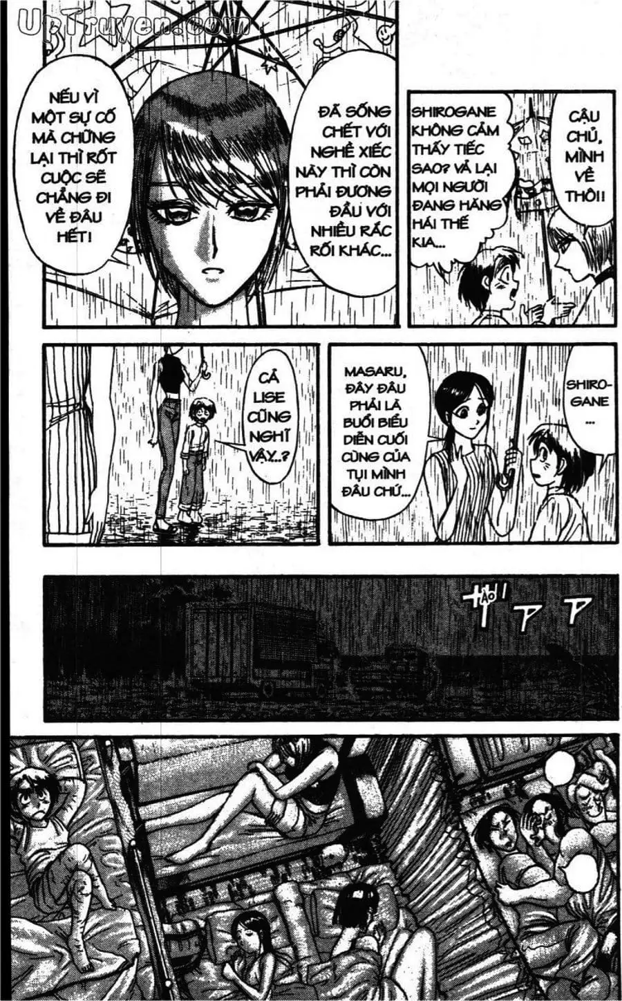 Truyện Tranh Gánh Xiếc Quái Dị - Karakuri Circus trang 5