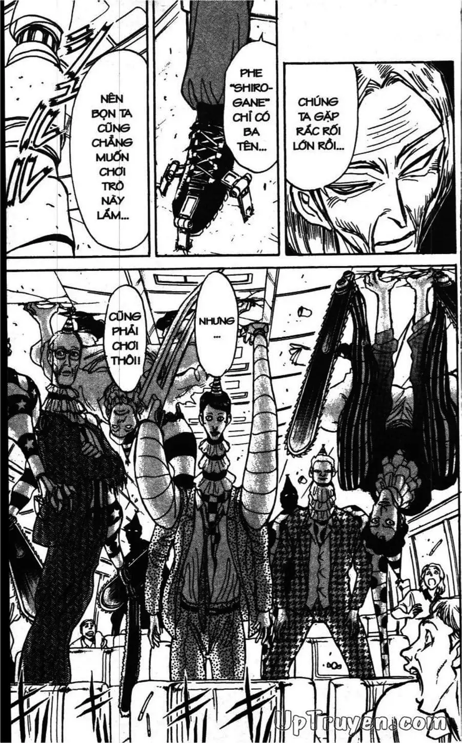 Truyện Tranh Gánh Xiếc Quái Dị - Karakuri Circus trang 5