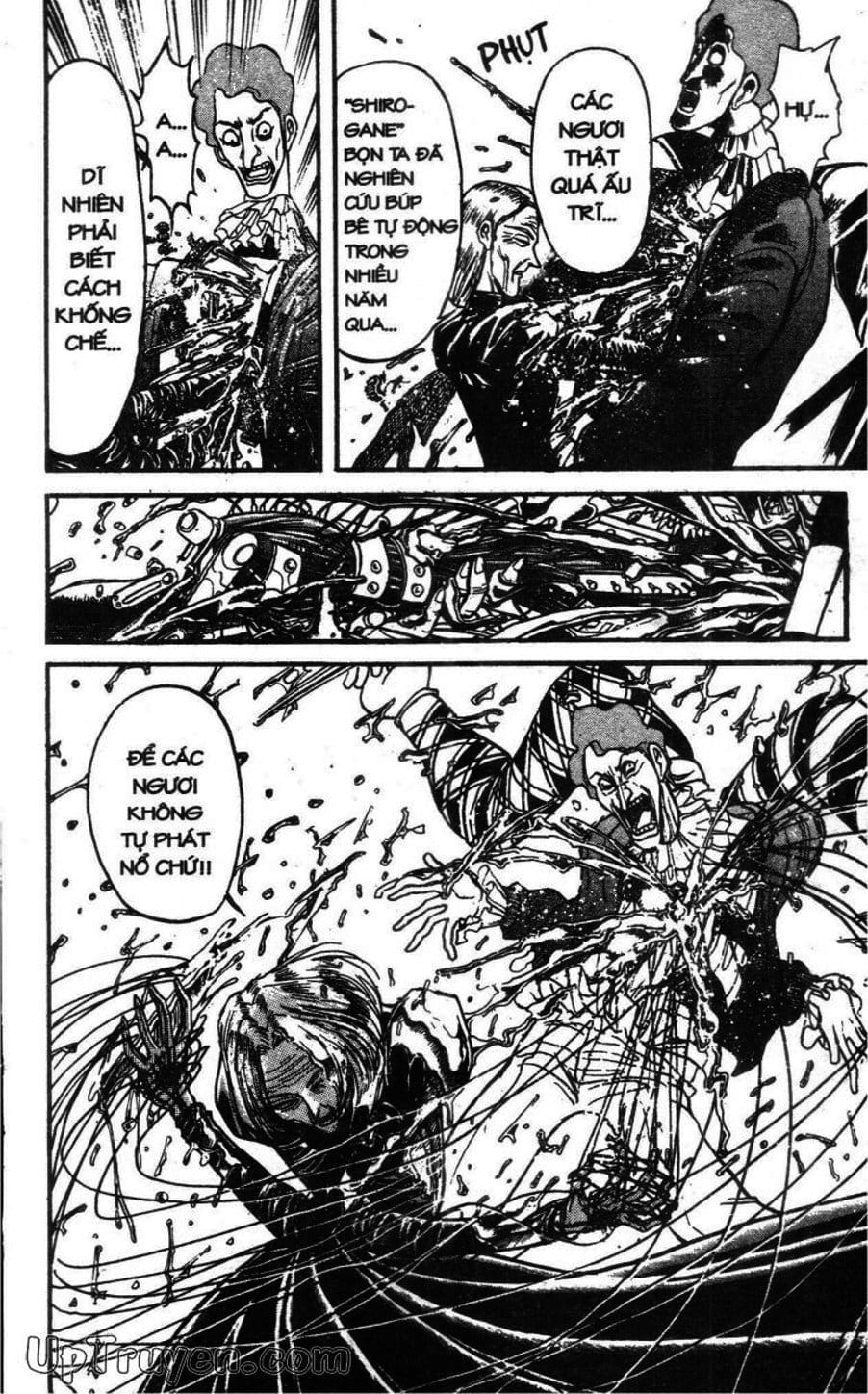 Truyện Tranh Gánh Xiếc Quái Dị - Karakuri Circus trang 5