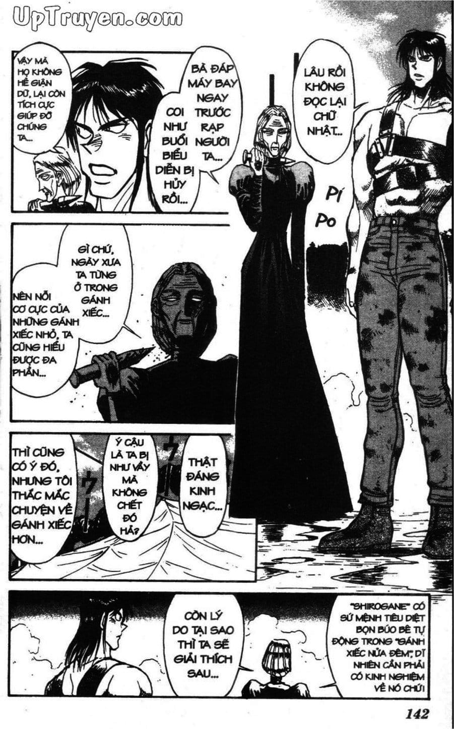 Truyện Tranh Gánh Xiếc Quái Dị - Karakuri Circus trang 5