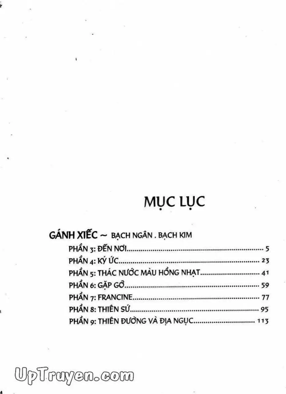 Truyện Tranh Gánh Xiếc Quái Dị - Karakuri Circus trang 5